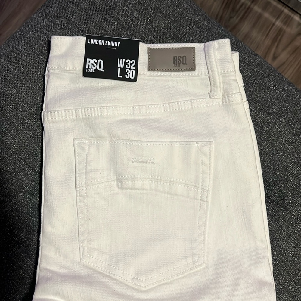 White RSQ London Skinny 32x30 JEANS